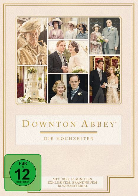 Downton Abbey: Die Hochzeiten, 3 DVDs