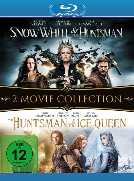 Snow White &amp; the Huntsman / The Huntsman &amp; The Ice Queen (Blu-ray), 2 Blu-ray Discs