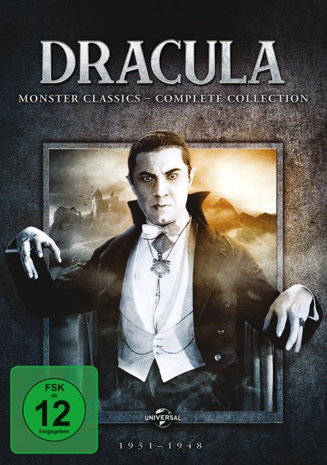 Dracula: Monster Classics (Complete Collection), 5 DVDs