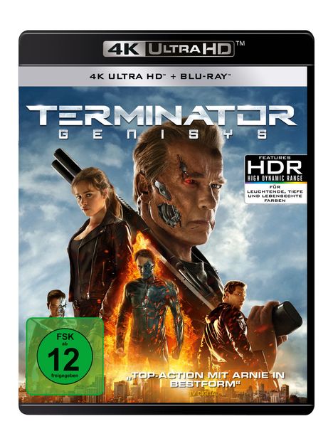Terminator: Genisys (Ultra HD Blu-ray &amp; Blu-ray), 1 Ultra HD Blu-ray und 1 Blu-ray Disc