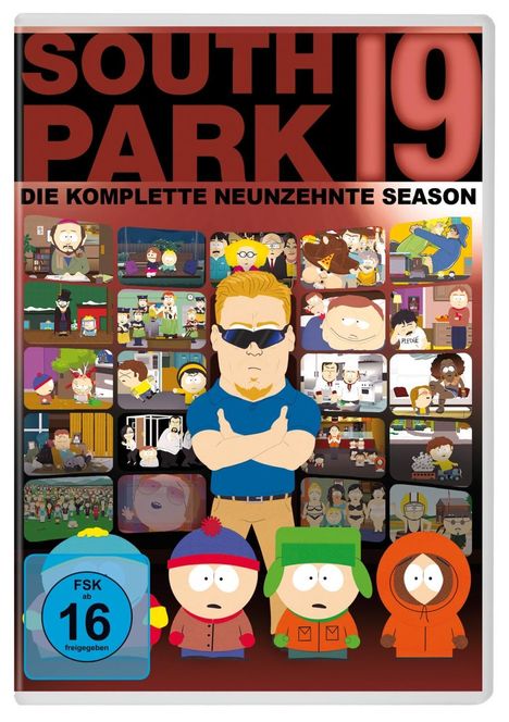 South Park Season 19, 2 DVDs