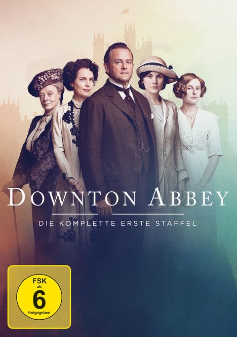 Downton Abbey Staffel 1 (neues Artwork), 3 DVDs