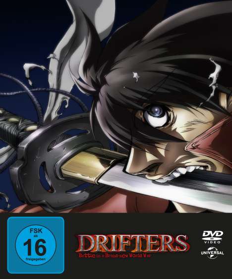 Drifters - Battle in a Brand-new World War (Limitierte Premium Edition), 2 DVDs