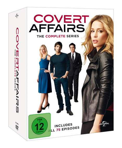 Covert Affairs (Komplette Serie), 19 DVDs
