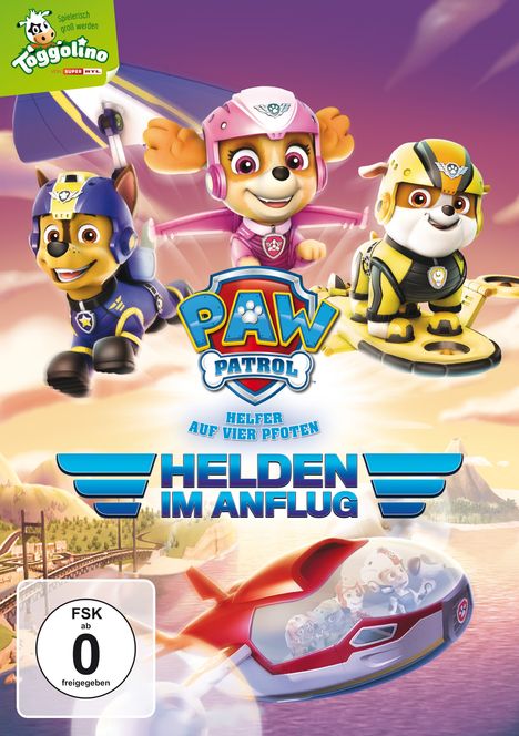 Paw Patrol: Helden im Anflug, DVD