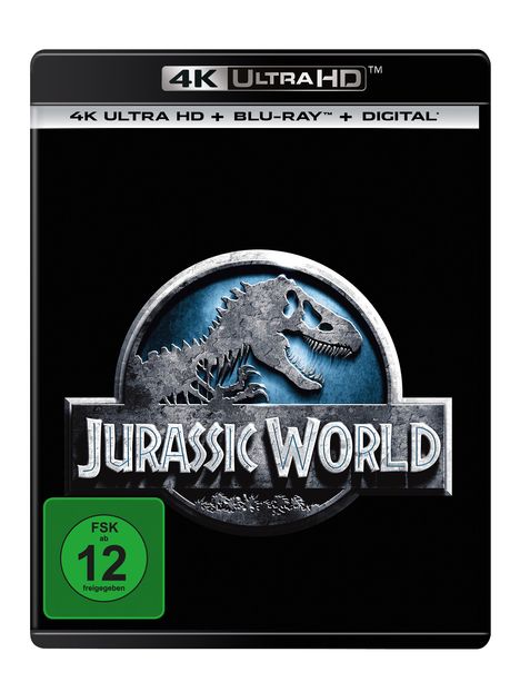 Jurassic World (Ultra HD Blu-ray &amp; Blu-ray), 1 Ultra HD Blu-ray und 1 Blu-ray Disc