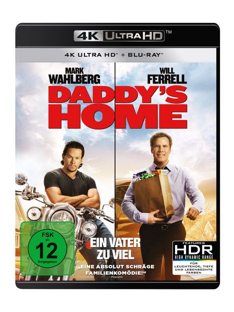 Daddy's Home (Ultra HD Blu-ray &amp; Blu-ray), 1 Ultra HD Blu-ray und 1 Blu-ray Disc