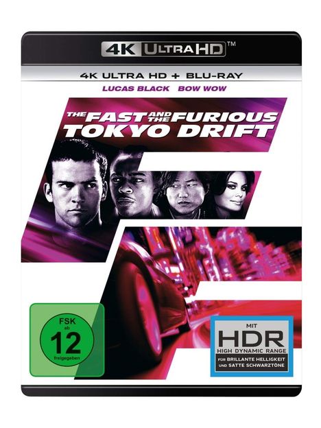 The Fast And The Furious: Tokyo Drift (Ultra HD Blu-ray &amp; Blu-ray), 1 Ultra HD Blu-ray und 1 Blu-ray Disc