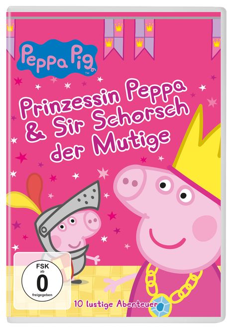 Peppa Pig Vol. 9: Prinzessin Peppa &amp; Sir Schorsch der Mutige, DVD