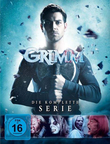 Grimm (Komplette Serie), 33 DVDs
