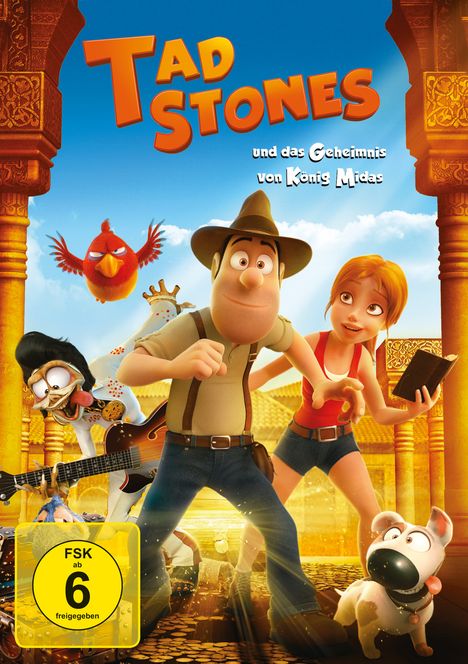 Tad Stones und das Geheimnis von König Midas, DVD