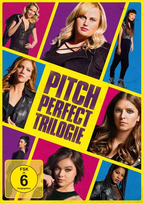 Pitch Perfect Trilogy, 3 DVDs