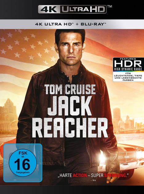 Jack Reacher (Ultra HD Blu-ray &amp; Blu-ray, 1 Ultra HD Blu-ray und 1 Blu-ray Disc