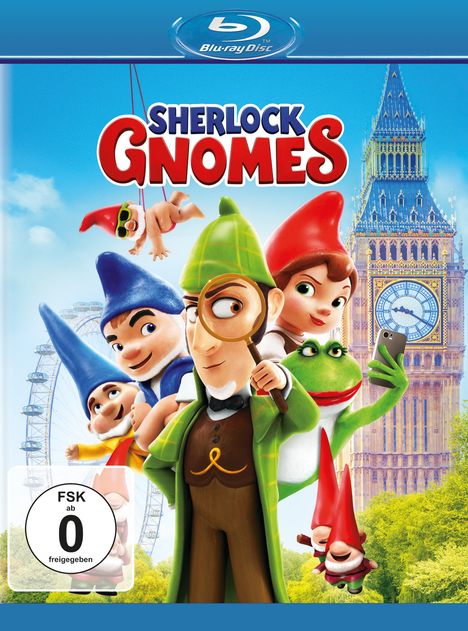 Sherlock Gnomes (Blu-ray), Blu-ray Disc