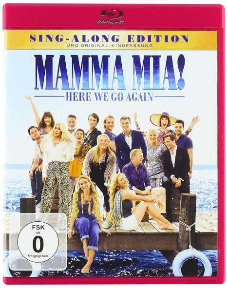 Mamma Mia! Here we go again (Blu-ray), Blu-ray Disc