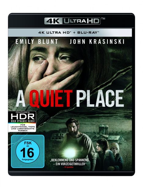 A Quiet Place (Ultra HD Blu-ray &amp; Blu-ray), 1 Ultra HD Blu-ray und 1 Blu-ray Disc