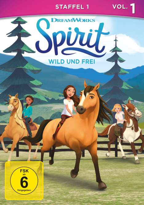 Spirit - Wild und Frei Staffel 1 Vol. 1, DVD