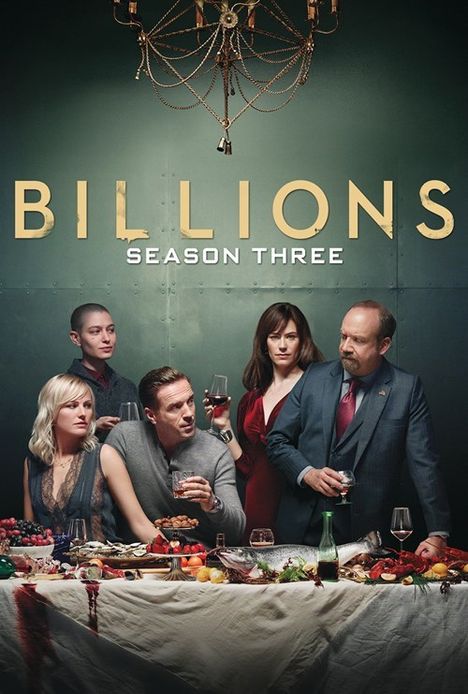 Billions Seasons 3 (UK Import), 4 DVDs