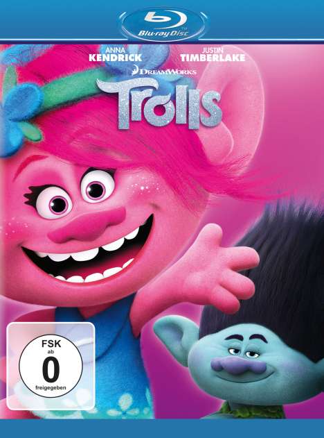 Trolls (Blu-ray), Blu-ray Disc