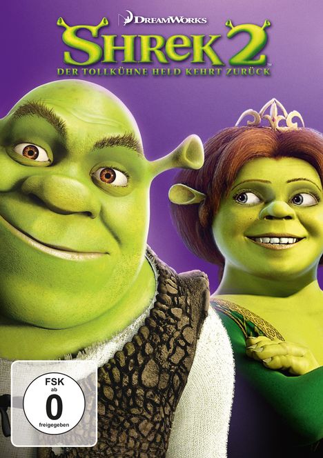 Shrek 2 - Der tollkühne Held kehrt zurück, DVD