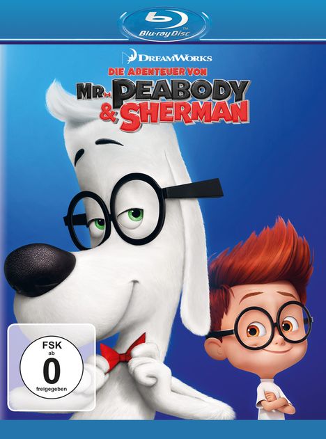 Die Abenteuer von Mr. Peabody &amp; Sherman (Blu-ray), Blu-ray Disc
