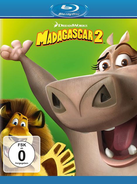 Madagascar 2 (Blu-ray), Blu-ray Disc
