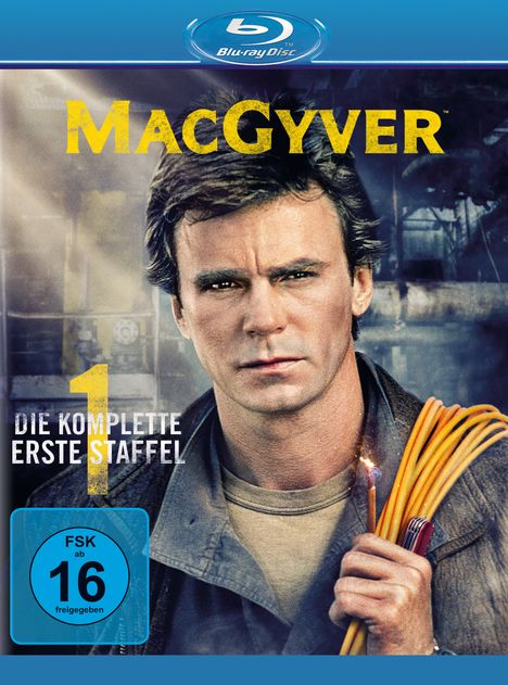 MacGyver Staffel 1 (Blu-ray), 5 Blu-ray Discs