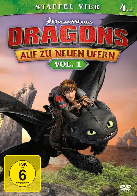 Dragons - Auf zu neuen Ufern Staffel 4 Vol. 1, DVD