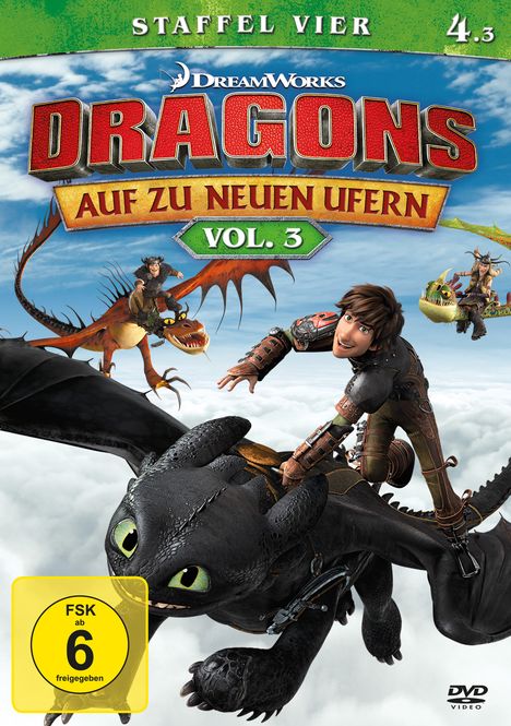 Dragons - Auf zu neuen Ufern Staffel 4 Vol. 3, DVD