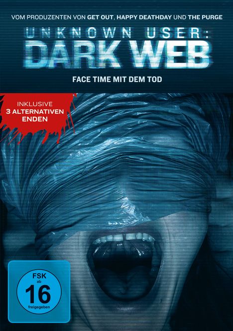 Unknown User: Dark Web, DVD