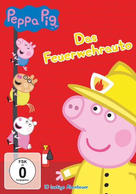 Peppa Pig Vol. 12: Das Feuerwehrauto, DVD