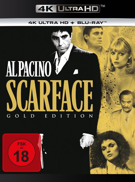 Scarface (1983) (Gold Edition) (Ultra HD Blu-ray &amp; Blu-ray), 1 Ultra HD Blu-ray und 1 Blu-ray Disc