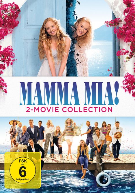 Mamma Mia! / Mamma Mia! Here we go again, 2 DVDs