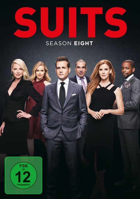 Suits Season 8, 4 DVDs