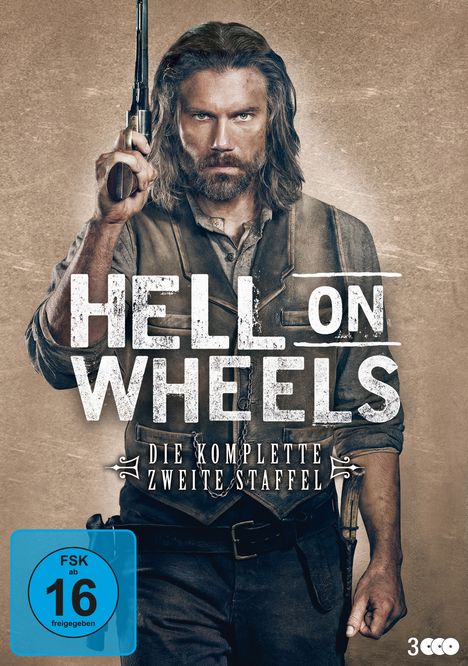 Hell on Wheels Staffel 2, 3 DVDs