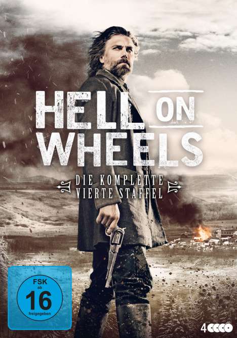 Hell on Wheels Staffel 4, 4 DVDs