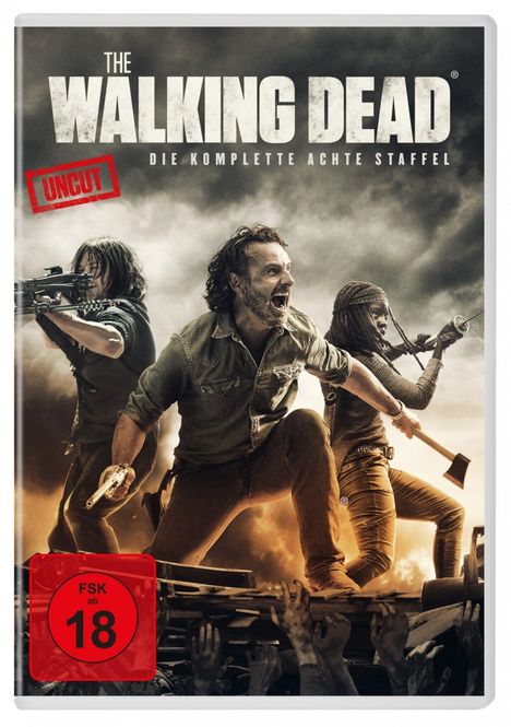 The Walking Dead Staffel 8, 6 DVDs