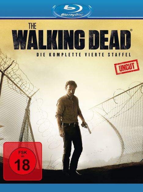 The Walking Dead Staffel 4 (Blu-ray), 5 Blu-ray Discs