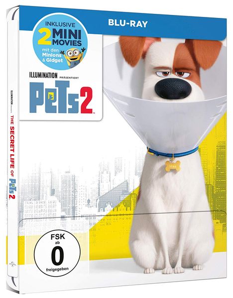 Pets 2 (Blu-ray im Steelbook), Blu-ray Disc