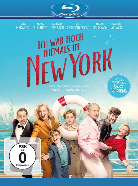 Ich war noch niemals in New York (Blu-ray), Blu-ray Disc