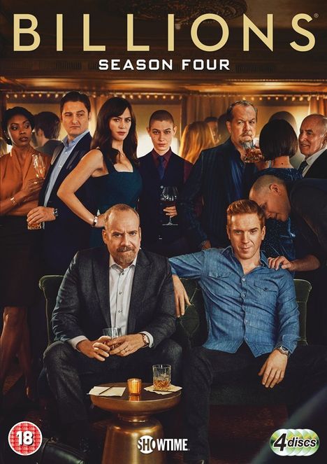 Billions Seasons 4 (UK Import), 4 DVDs