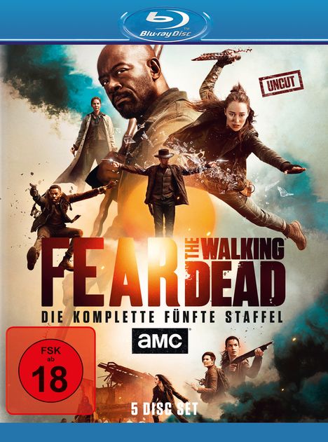Fear the Walking Dead Staffel 5 (Blu-ray), 5 Blu-ray Discs