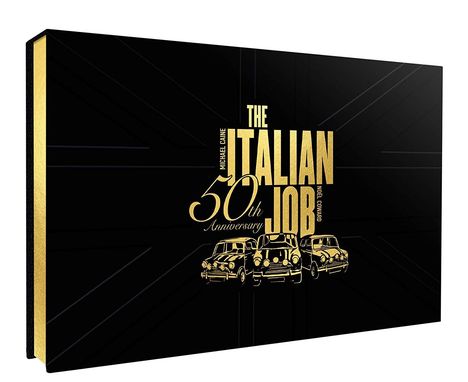 The Italian Job (1968) (50th Anniversary Edition) (Blu-ray &amp; DVD) (UK-Import mit deutscher Tonspur), 1 Blu-ray Disc und 2 DVDs