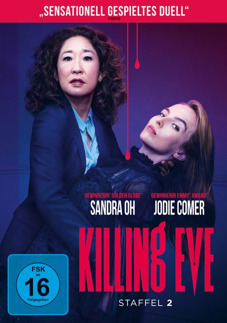Killing Eve Staffel 2, 2 DVDs
