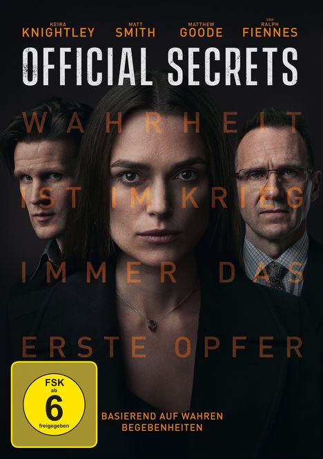 Official Secrets, DVD