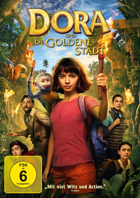 Dora und die goldene Stadt, DVD