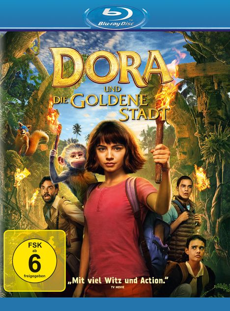 Dora und die goldene Stadt (Blu-ray), Blu-ray Disc