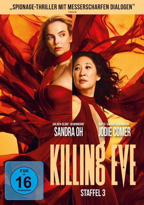 Killing Eve Staffel 3, 2 DVDs