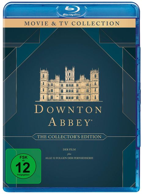 Downton Abbey (Collector's Edition) (Komplette Serie inkl. Film) (Blu-ray), 21 Blu-ray Discs