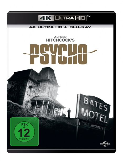 Psycho (1960) (Ultra HD Blu-ray &amp; Blu-ray), 1 Ultra HD Blu-ray und 1 Blu-ray Disc